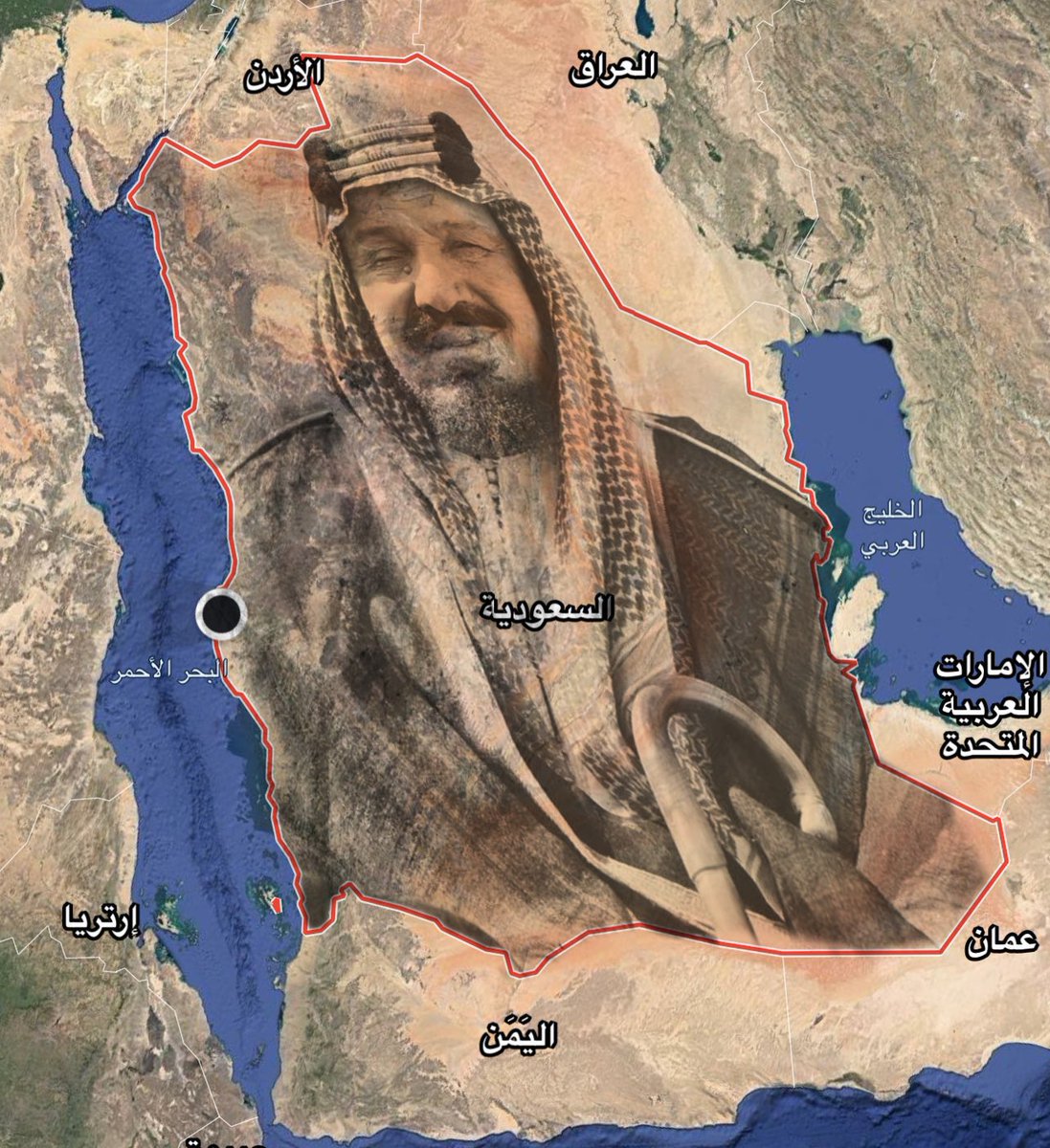 <a href="/menavisualss/">MENA Visuals</a> No, this is the true map of Saudi Arabia