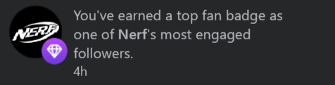 LAWRENCEcanDRAW's tweet photo. ArtOWarStore have been named a #TopFan on @facebook by #NERF 🥳🥳🥳 OMG 🥰 WOW 🥳🥳🥳

Huge Thank You to the @NerfBlastOff team and hopefully we'll get to work together V. soon. I can't wait to chat!!! 

Lawrence. https://t.co/mfnYNwxkRY