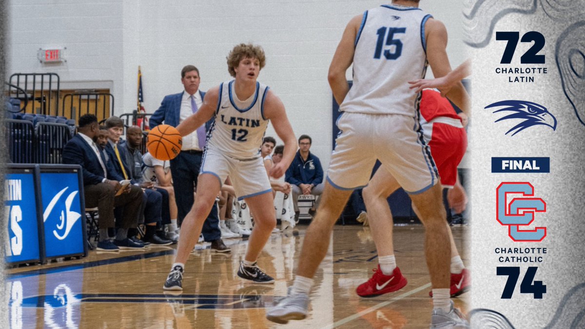 Charlotte Latin Boys Basketball (@cls_hawks_bball) on Twitter photo Lost another 💔 at the buzzer
🔹Coleman Casey 18PTS
🔹<a href="/imtheTI04/">Titus Ivory</a> 13PTS
🔹<a href="/alex13dauska/">Alex Dauska</a> 11PTS
🔹<a href="/noah11diaz/">Noah Diaz</a> 10PTS
🔹Emory Chaney 10PTS Lost another 💔 at the buzzer
🔹Coleman Casey 18PTS
🔹<a href="/imtheTI04/">Titus Ivory</a> 13PTS
🔹<a href="/alex13dauska/">Alex Dauska</a> 11PTS
🔹<a href="/noah11diaz/">Noah Diaz</a> 10PTS
🔹Emory Chaney 10PTS