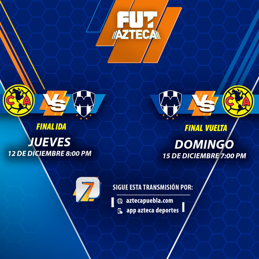 aztecapuebla's tweet photo. ¡PARTIDAZO! 🏟️  Comienza el juego de Ida de la Gran Final del Apertura 2024 entre América y Rayados en el Estadio Cuauhtémoc. 🦅🆚🤠 #FinalXAzteca 

EN VIVO AHORA 🔴 https://t.co/USjYDqaeO6 https://t.co/N7WrqVSK7c