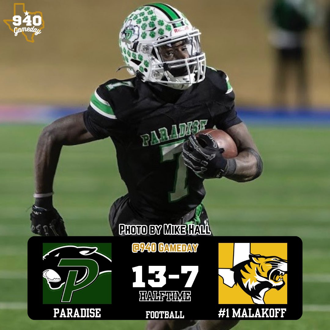 Paradise hold a halftime lead over top ranked Malakoff👀