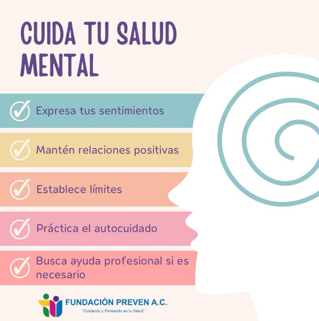 Hablar de salud mental es el primer paso para romper el estigma. 🗣️ No estás solo, y cada conversación ayuda a construir una sociedad más empática y consciente.🧠

#HablemosDeSaludMental
#SaludMental