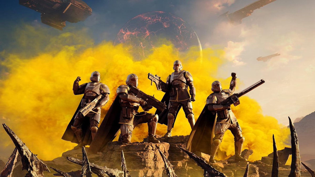 Together for Liberty! Congrats <a href="/ArrowheadGS/">Arrowhead Game Studios</a> on Helldivers 2 winning Best Multiplayer Game. #TheGameAwards