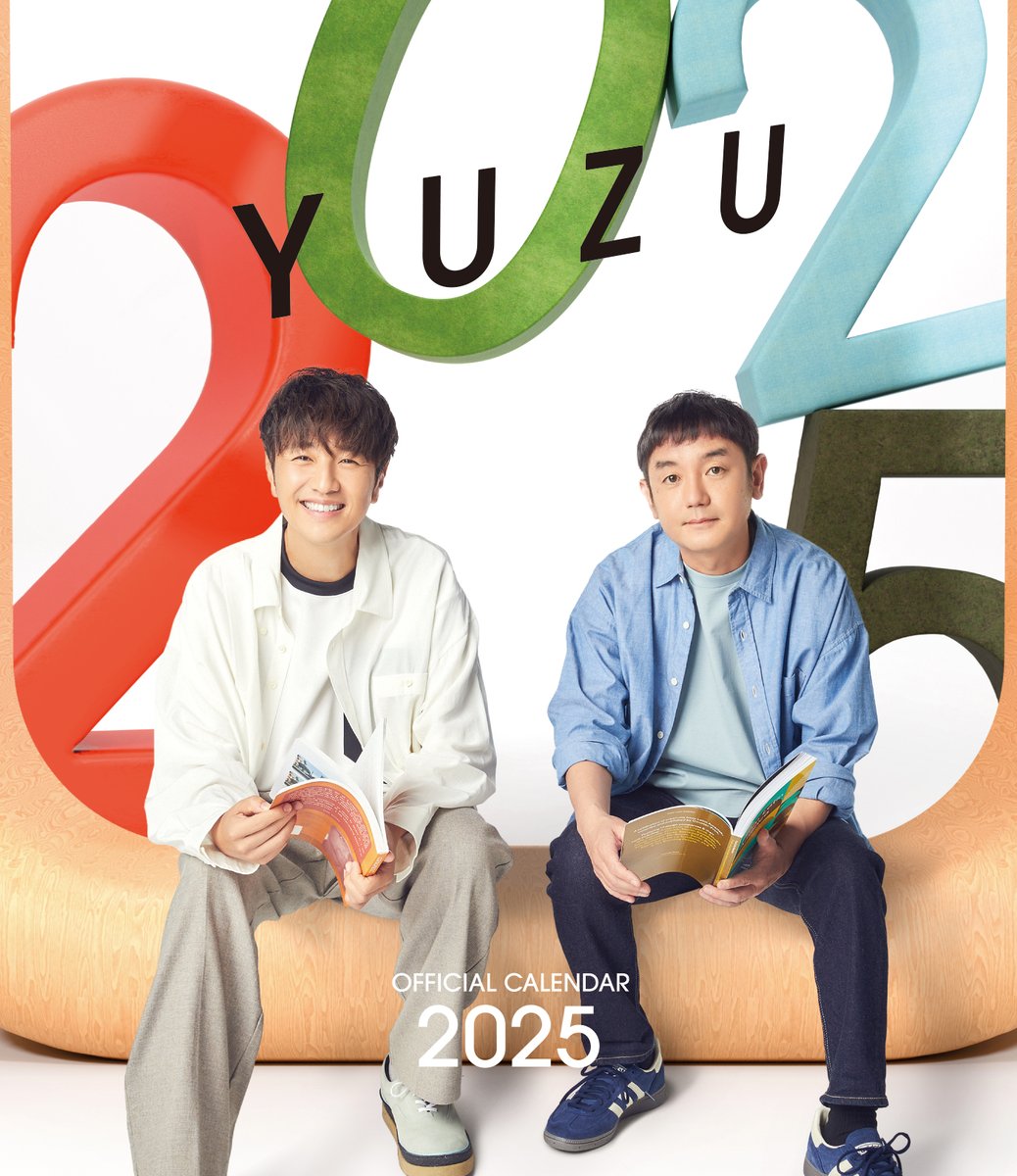 YUZU Official Storeにて販売中の「ゆず手帳2025」「ゆずオフィシャル