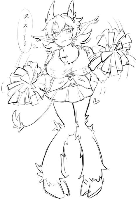 下段の乳はリボンが被ってるだけで隠せてない、謎チア 