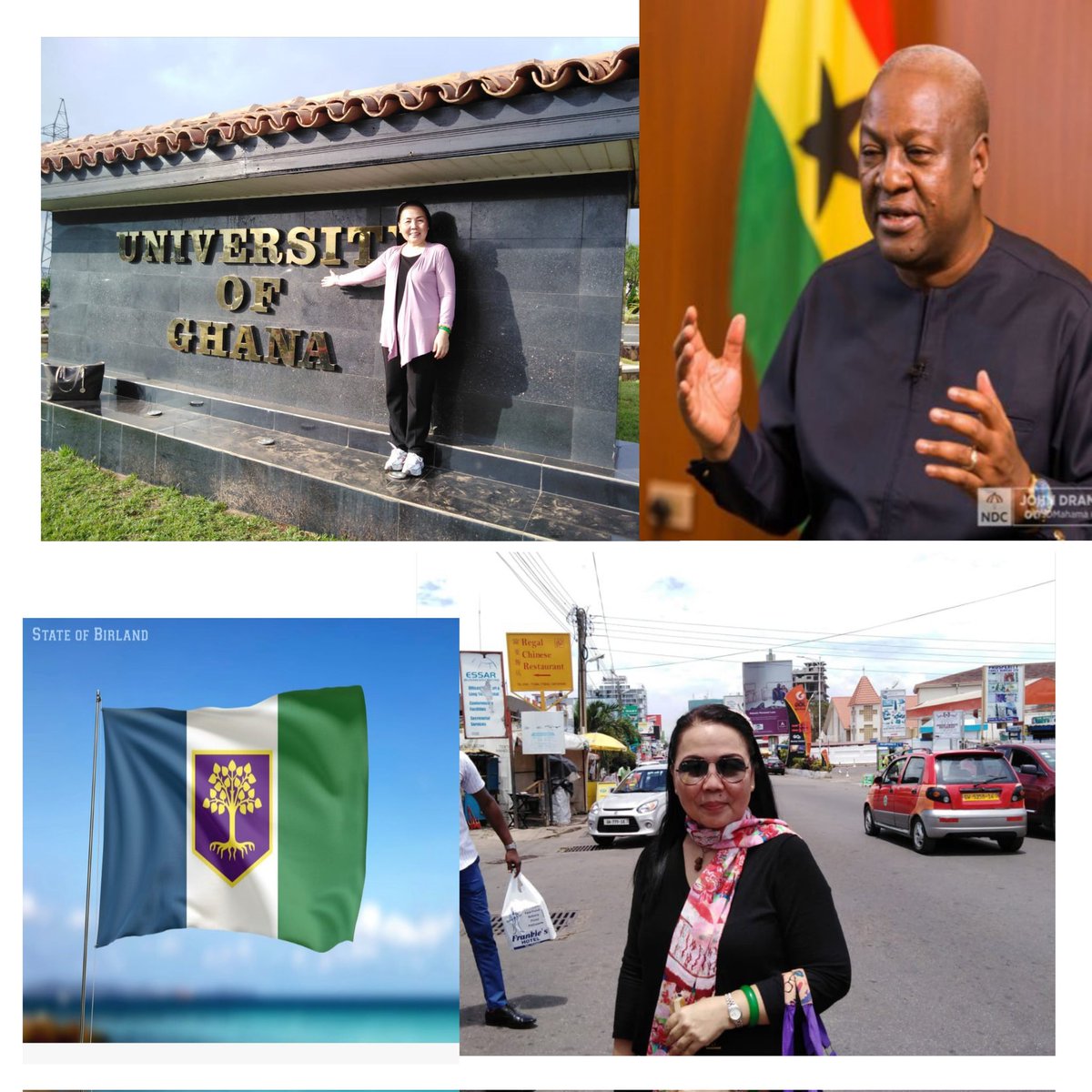 Congratulations to His Excellency President Elect <a href="/JDMahama/">John Dramani Mahama</a> of Ghana.
I was in Accra Ghana in 2018.
Introducing you to this newly emerging country in #Africa the State of #Birland in #BirTawil land.
birland.net <a href="/GhanaMFA/">Ghana MFA</a> <a href="/EHaiyawi/">Emir Haiyawi Birland Ruler حاكم بيرلاند</a> <a href="/EDENTRINIDAD/">EDEN  S. TRINIDAD</a>