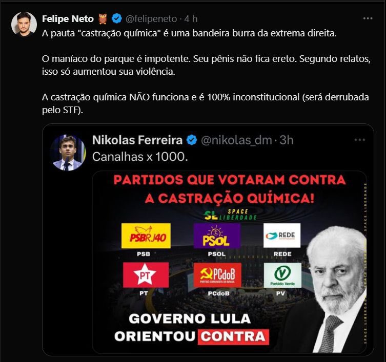 Nikolas Ferreira tweet media