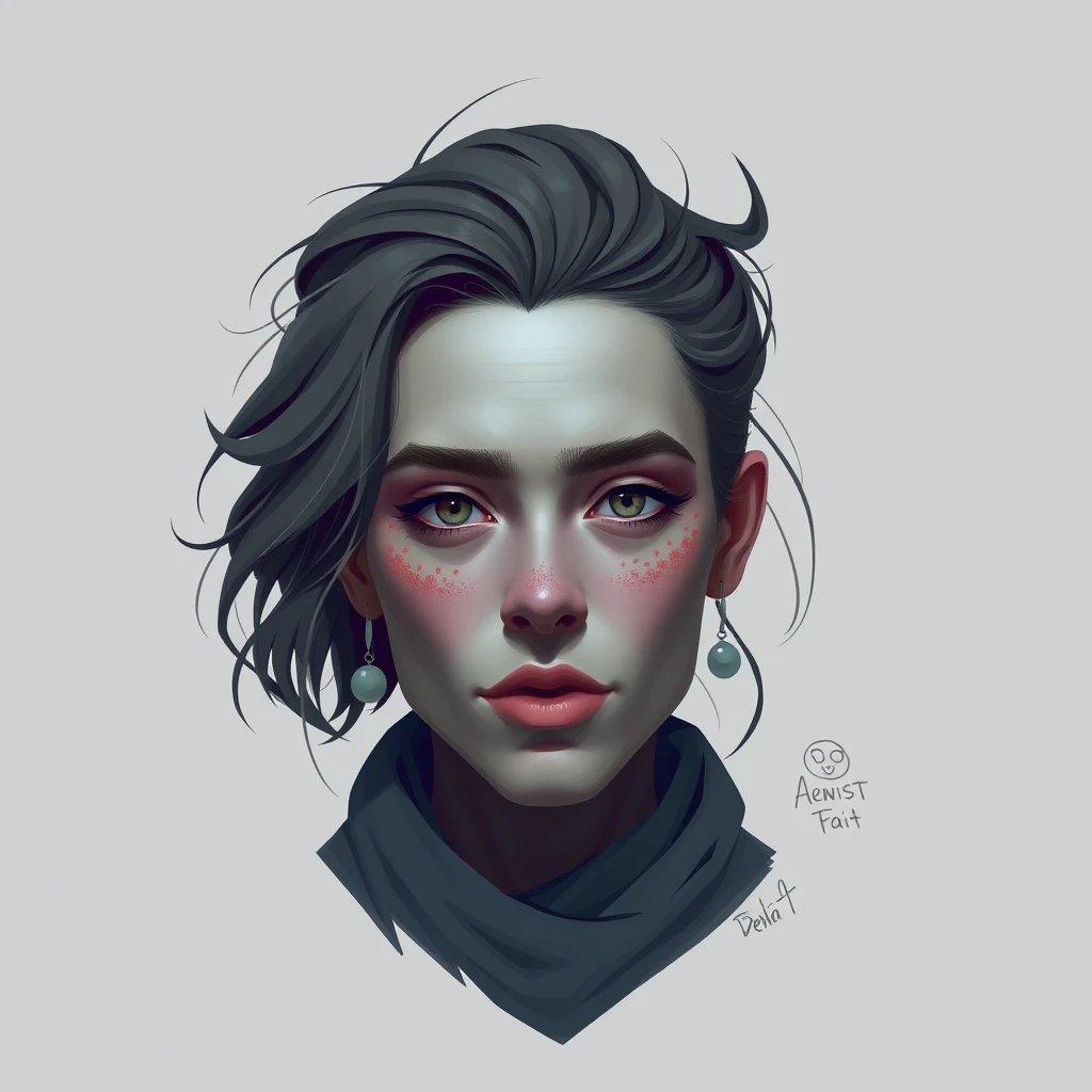 every face has a story capturing the essence of a moment through art 😙