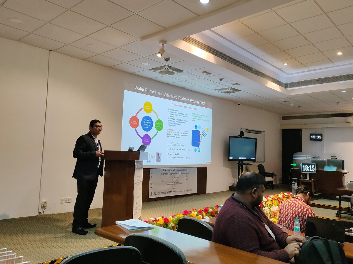 ICCCU (@icccu123775) on Twitter photo Fantastic invited lecture by Prof. Raju Kumar Gupta from
(IIT, Kanpur). He spoke about the "Nanostructured materials for CO2 capture and conversion applications😍
<a href="/IITKanpur/">IIT Kanpur</a> <a href="/rajukgupta/">Raju Kumar Gupta</a>
<a href="/SCPGroup1/">SCP Group</a> Fantastic invited lecture by Prof. Raju Kumar Gupta from
(IIT, Kanpur). He spoke about the "Nanostructured materials for CO2 capture and conversion applications😍
<a href="/IITKanpur/">IIT Kanpur</a> <a href="/rajukgupta/">Raju Kumar Gupta</a>
<a href="/SCPGroup1/">SCP Group</a>