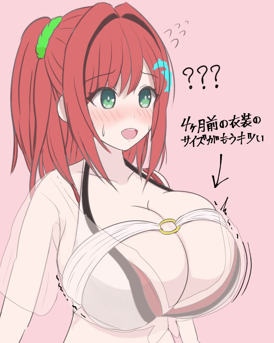 今年一番伸びてた絵を正直に述べると深夜のノリであげてたラフ入華ちゃんだったね 