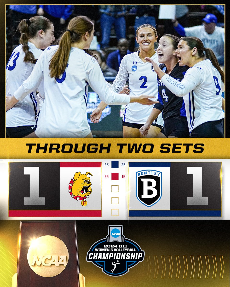All knotted up through two in the fourth #D2VB quarterfinal 🤞

📺 ESPN+
📰 on.ncaa.com/D2VBsp
📊 on.ncaa.com/D2VBqf4