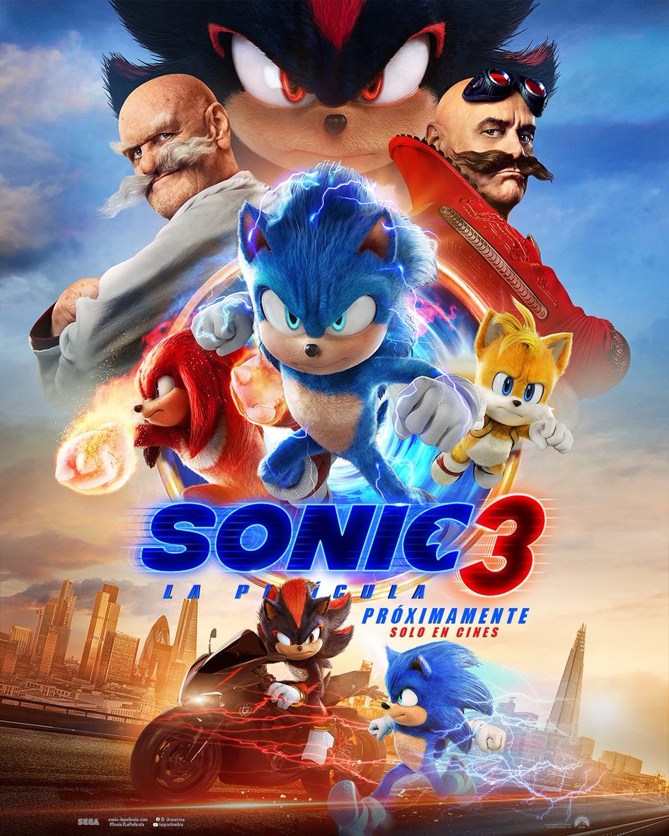 Cinespoilers, tenemos pases dobles para que disfruten de la premiere y alfombra roja de #Sonic3 este domingo 15 de Diciembre a las 11 am en Cinepolis Oasis Coyoacán 

RT y Fav
✅Suscribete al canal (SS)
youtube.com/@cinespoilersm…

✅Siguenos en instagram(SS)
instagram.com/cinespoilersme…