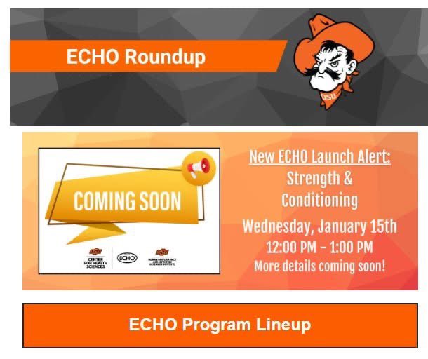 Excited to be collaborating with <a href="/OSU_HPNRI/">Human Performance & Nutrition Research Institute</a> on this opportunity to provide Strength and Conditioning Education to the State of Oklahoma and beyond. Stay tuned for more information!

<a href="/NSCA/">NSCA</a> <a href="/okstate_ehs/">OSU College of Education and Human Sciences</a> #StrengthTraining #fitness