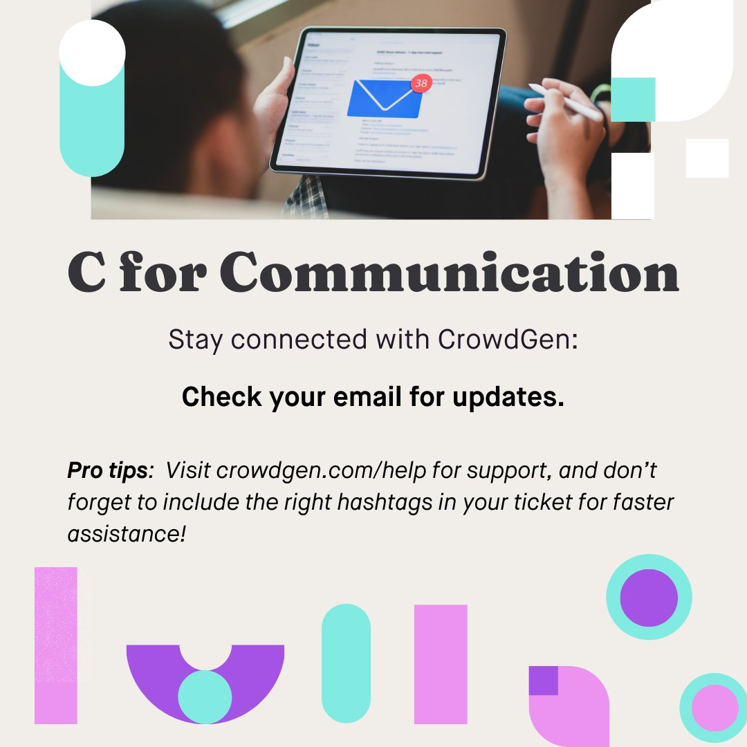 crowdgenbyappen's tweet photo. 🎓 New to CrowdGen or need a quick refresher? Here’s a quick ABC guide:
A: Apply for projects.
B: Look for bonuses.
C: Stay connected.
D: Meet deadlines.
Get started today at https://t.co/pfJLH2lWSJ!
#CrowdGenCommunity #AIForEveryone #WorkFromAnywhere #CrowdGen #Appen https://t.co/AHdodByPAp