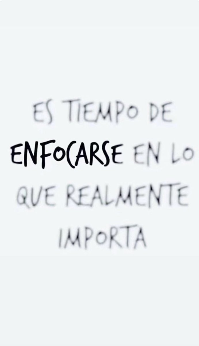 #Enfoque