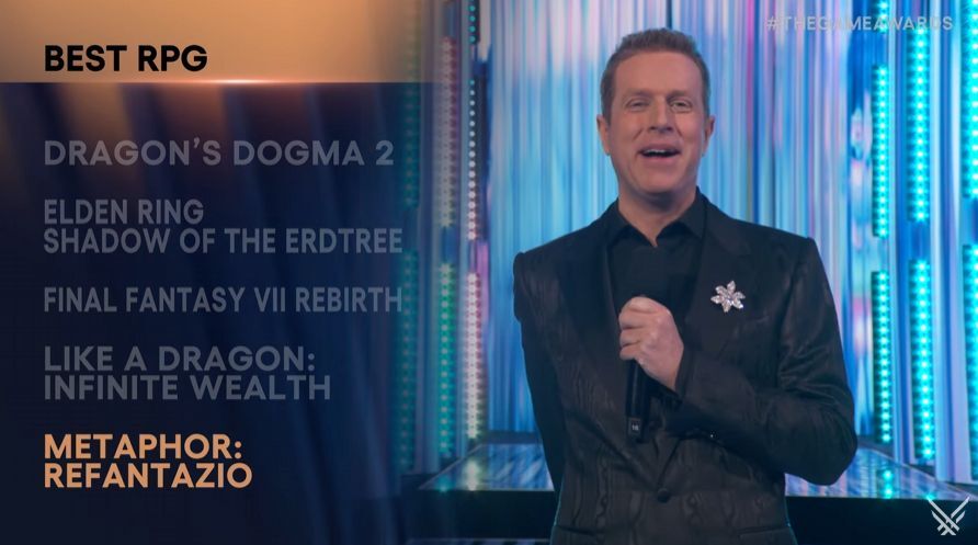 denfaminicogame's tweet image. 『メタファー：リファンタジオ』がThe Game Awards 2024「ベストロールプレイングゲーム（Best RPG）」を受賞！
news.denfaminicogamer.jp/news/2412123h

#TheGameAwards