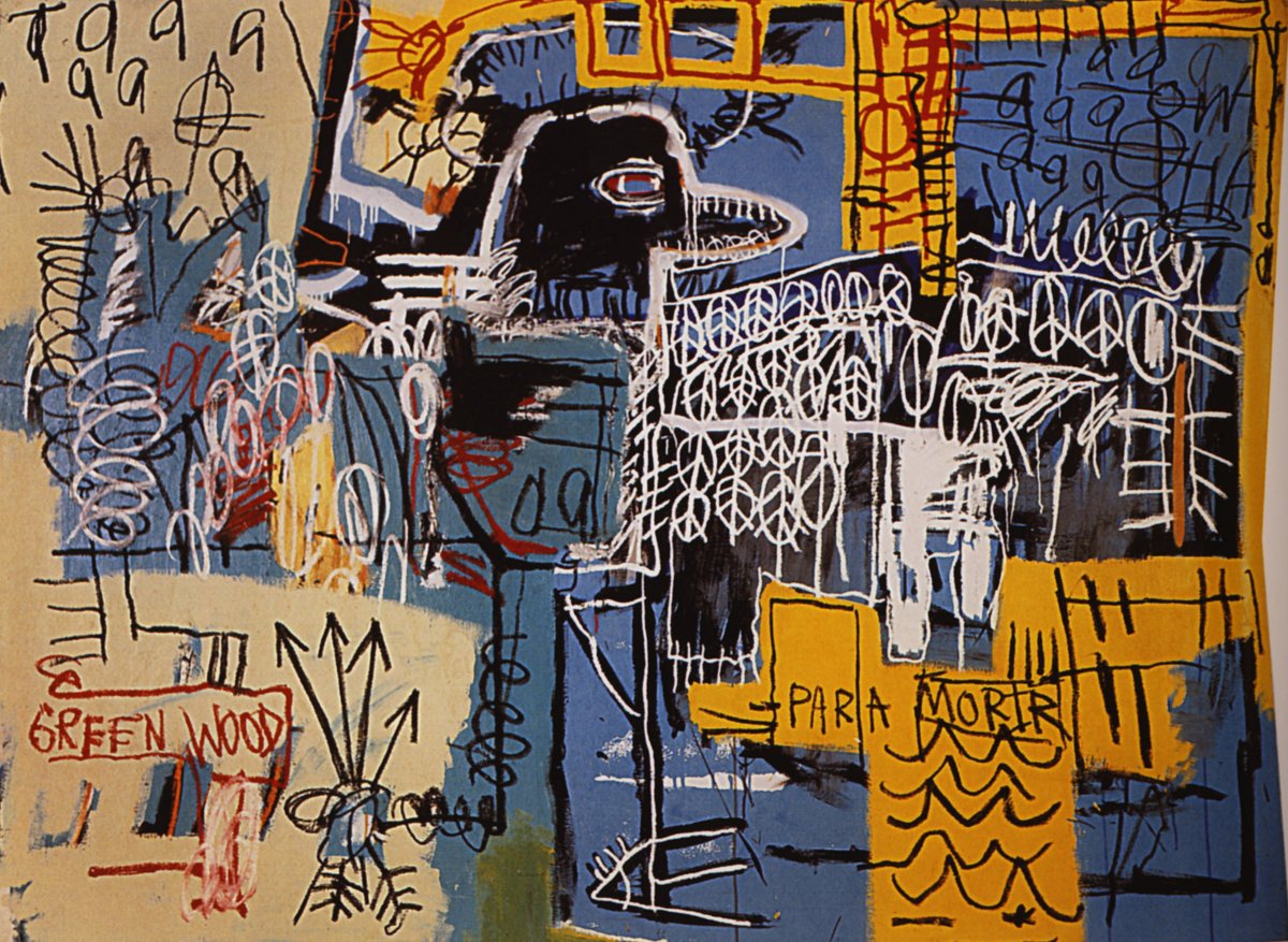 Bird on Money, 1981 #artbots #basquiat