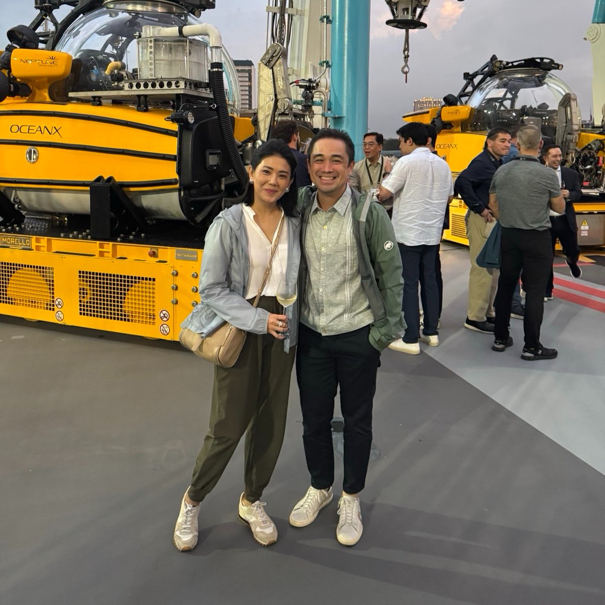 bncdotph's tweet image. #BasisPoints host Maiki Oreta scored an exclusive invite to the world’s most sophisticated marine research vessel—from the owners no less! 

OceanX, the brainchild of bilyonaryo father and son duo Ray and Mark Dalio, is on the mission to probe the seas of Indonesia, Malaysia and…