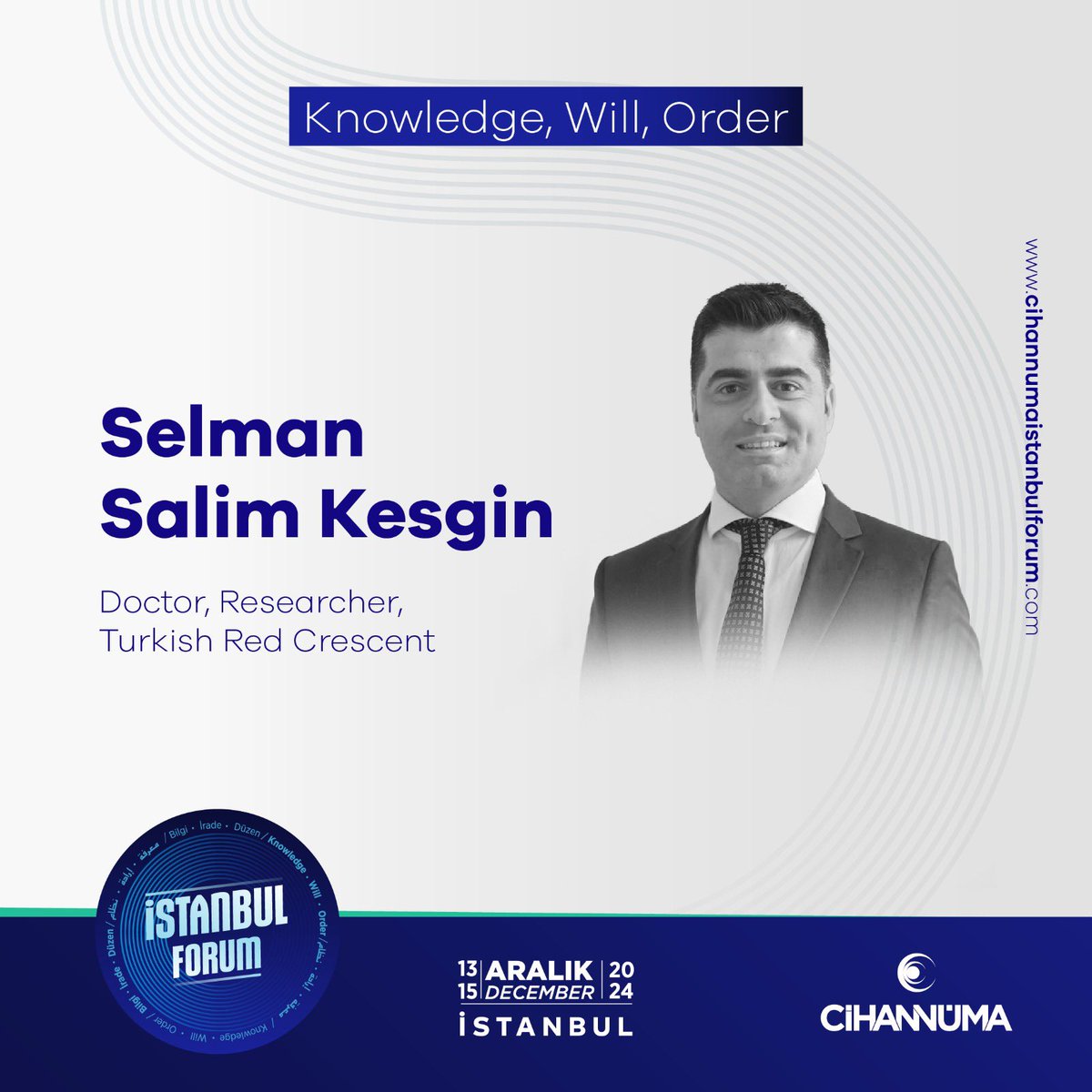 cihannumaforum's tweet photo. Selman Salim Kesgin Abdullah at Istanbul Forum!
🗓December 13-15, 2024
📍Halic University
Selman Salim Kesgin Istanbul Forum’da!
🗓13-15 Aralık 2024
📍Haliç Üniversitesi
🔗https://t.co/CAVNlfgVZX
#istanbulforum #cihannuma #istanbul #forum https://t.co/BwLK2CCQsh