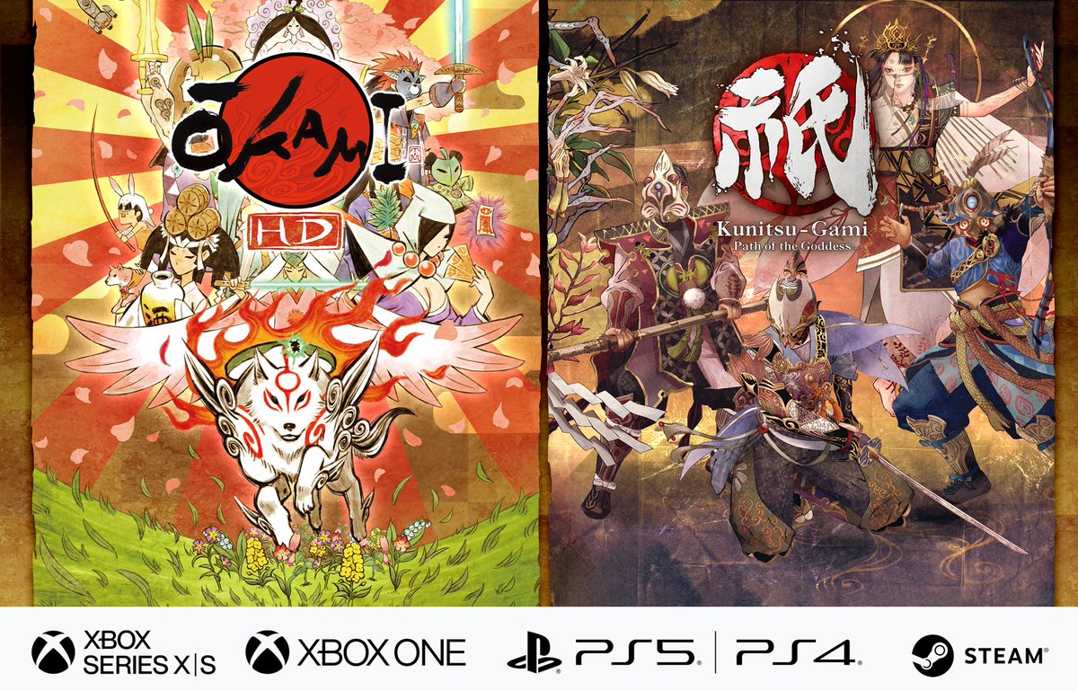 Celebrate the reveal of the new Okami sequel with the Okami + Kunitsu-Gami Bundle, which features Okami HD &amp; Kunitsu-Gami: Path of the Goddess at a discounted price!

Immerse yourself in these two colorful, Japanese-inspired worlds when the bundle launches very soon.