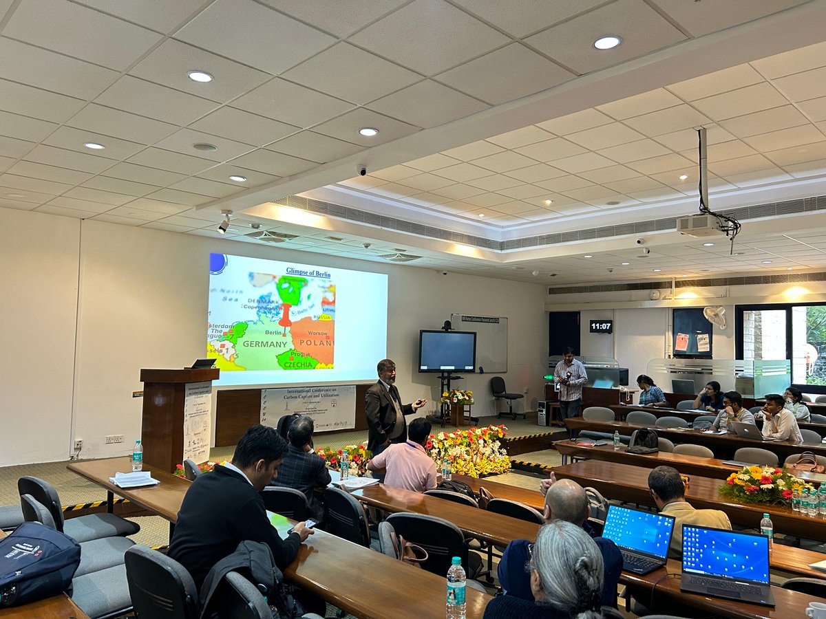 ICCCU (@icccu123775) on Twitter photo Setting the stage on fire with another energetic keynote lecture on "Advanced (Pre)Catalysts for Sustainable Solutions: Hybrid Water Electrolysis and CO2 Reduction" by Prof. Prashanth Menezes from Helmholtz-Zentrum Berlin/ TU Berlin, Germany😍
<a href="/EnergycatLab/">Prashanth W. Menezes</a> <a href="/SCPGroup1/">SCP Group</a> <a href="/TUB_Chem/">TU Berlin Chemistry</a> Setting the stage on fire with another energetic keynote lecture on "Advanced (Pre)Catalysts for Sustainable Solutions: Hybrid Water Electrolysis and CO2 Reduction" by Prof. Prashanth Menezes from Helmholtz-Zentrum Berlin/ TU Berlin, Germany😍
<a href="/EnergycatLab/">Prashanth W. Menezes</a> <a href="/SCPGroup1/">SCP Group</a> <a href="/TUB_Chem/">TU Berlin Chemistry</a>