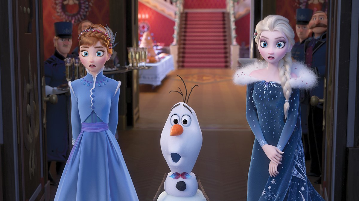 今夜9時から放送🎬 ❄『#アナと雪の女王／家族の思い出』 🎁『#美女と