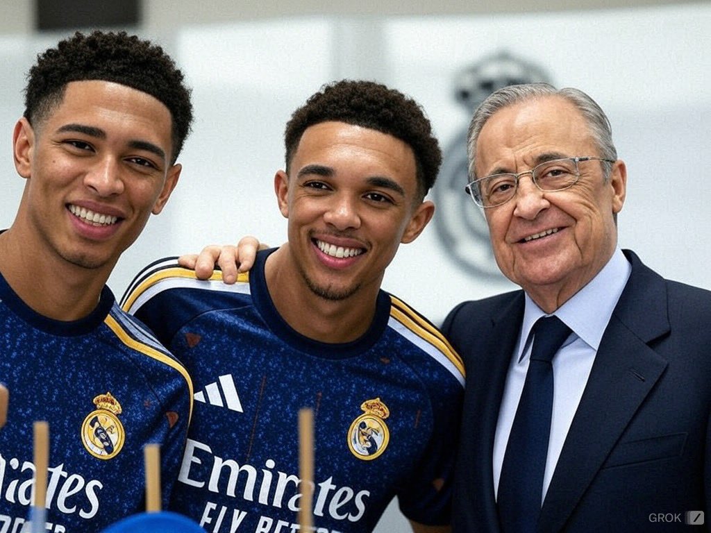 RealMadridMada's tweet photo. 🚨🚨| Jude Bellingham travaille activement pour CONVAINCRE Trent Alexander-Arnold de REJOINDRE le Real Madrid. ✅👀

✅ Le club affiche un certain OPTIMISME.

@relevo https://t.co/cnBRIvxHd3