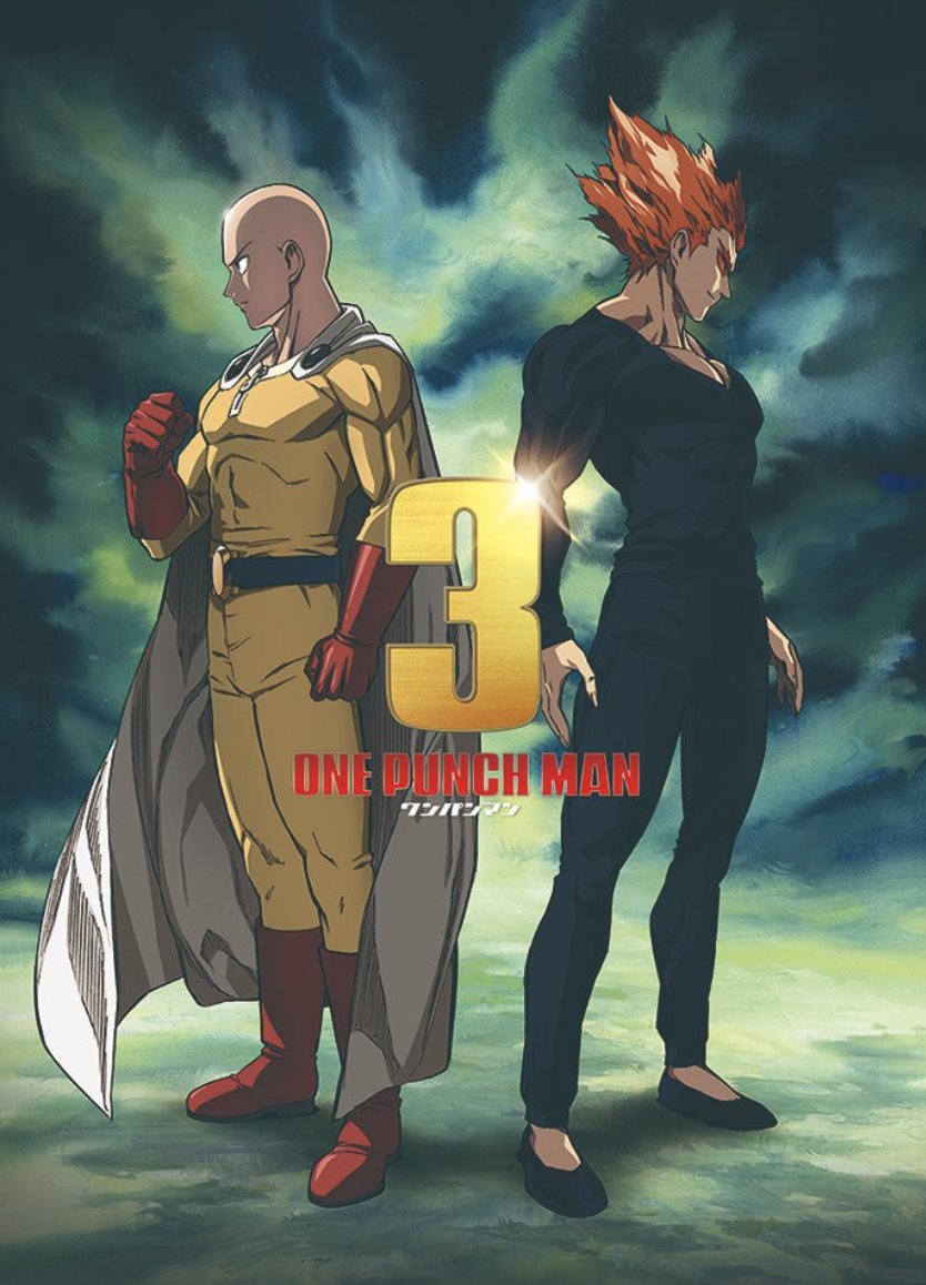 CultureCrave's tweet photo. #OnePunchMan S3 officially releases in 2025 👊 https://t.co/Evu6cjDNV0
