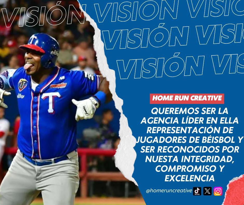 HomeRunCreative's tweet photo. La visión siempre debe estar clara en nuestros objetivos a largo plazo, el campeonato, premios individuales, récords a perseguir, la nuestra no es muy distinta, así como queremos ayudarte a ser el mejor, nosotros buscamos serlo también. https://t.co/Jp8RCfnj1K