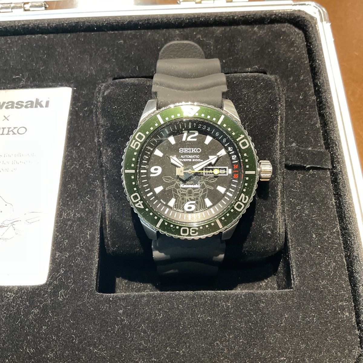 カワサキ×SEIKO SEIKO Ninja ZX-10R コラボ 限定生産 セイコー