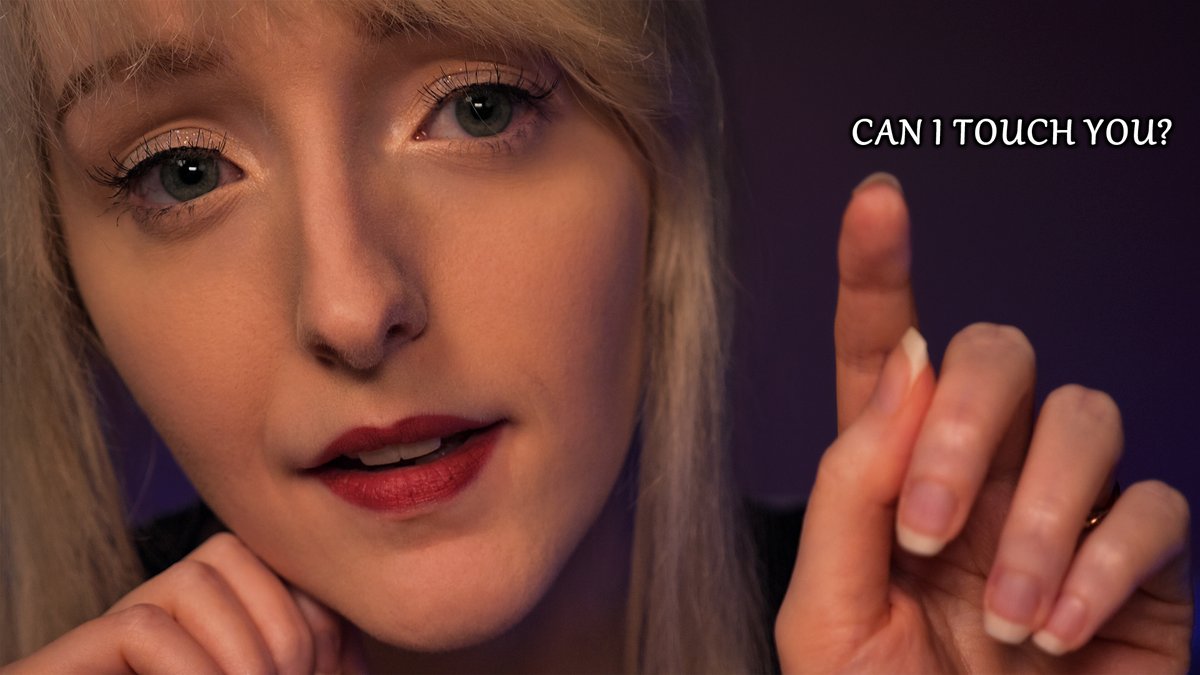 youtu.be/-pZJJIBukZQ New #ASMR Video - Can I Touch Your Face? Enjoy!🌙
