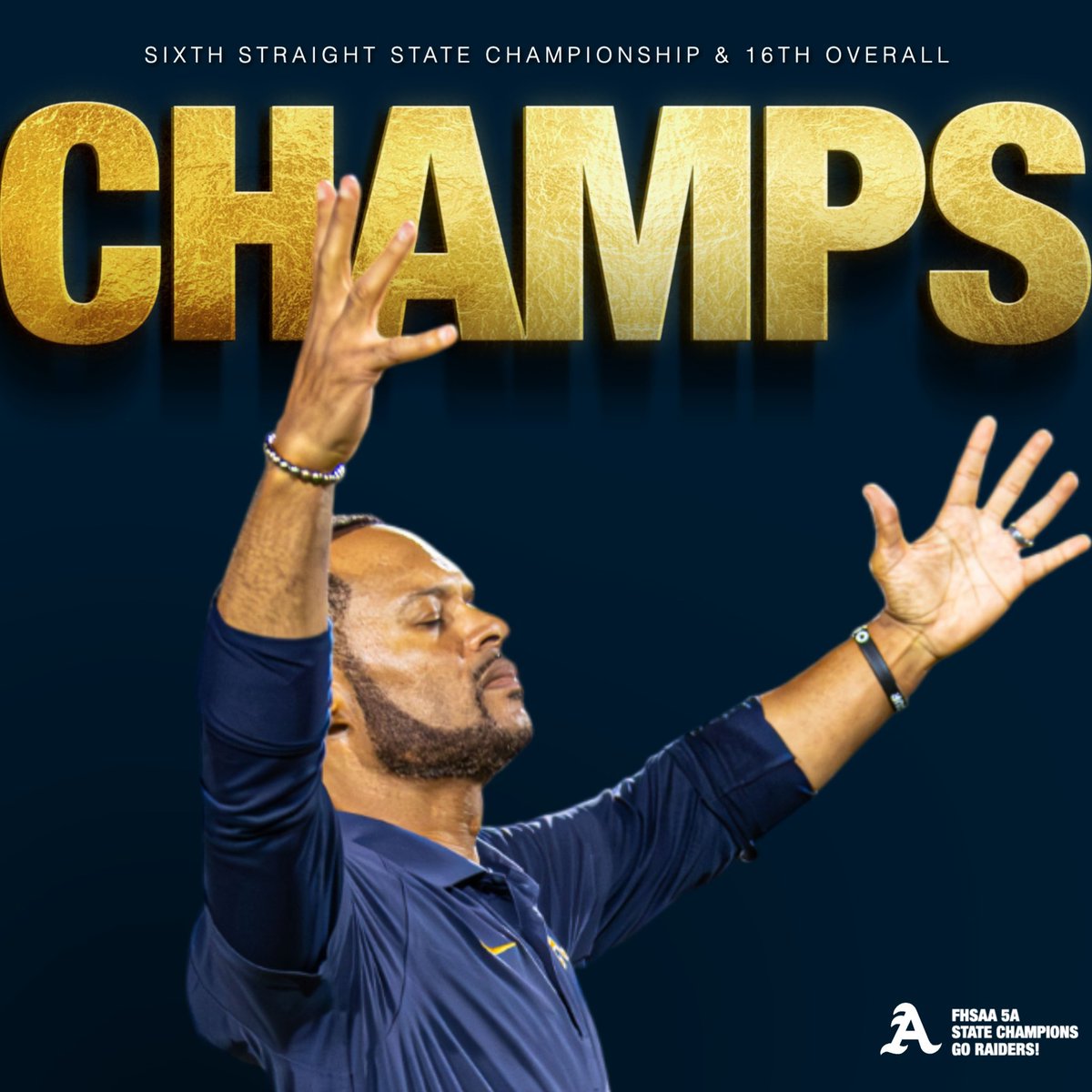 AquinasAthletics (@aquinasraiders) on Twitter photo ๐6๏ธโฃ HISTORY MADE ๐ 6๏ธโฃ
<a href="/STA_Football/">Aquinas Football</a> defeats Lakeland 34-0 to win its sixth consecutive State Championship and 16th overall ๐ฅโผ๏ธ
FOR THE FAMILY ๐๐๐๐๐๐
#GoRaiders | #HistoryMade | #YouGoWeGo ๐6๏ธโฃ HISTORY MADE ๐ 6๏ธโฃ
<a href="/STA_Football/">Aquinas Football</a> defeats Lakeland 34-0 to win its sixth consecutive State Championship and 16th overall ๐ฅโผ๏ธ
FOR THE FAMILY ๐๐๐๐๐๐
#GoRaiders | #HistoryMade | #YouGoWeGo