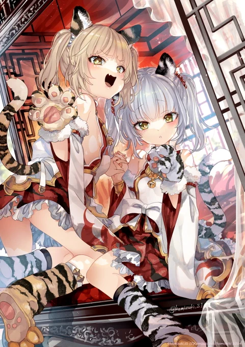 #今年も残りわずかなので今年一番伸びた絵を貼るシンダラでした マック古戦場がんばろ(ニコッ 