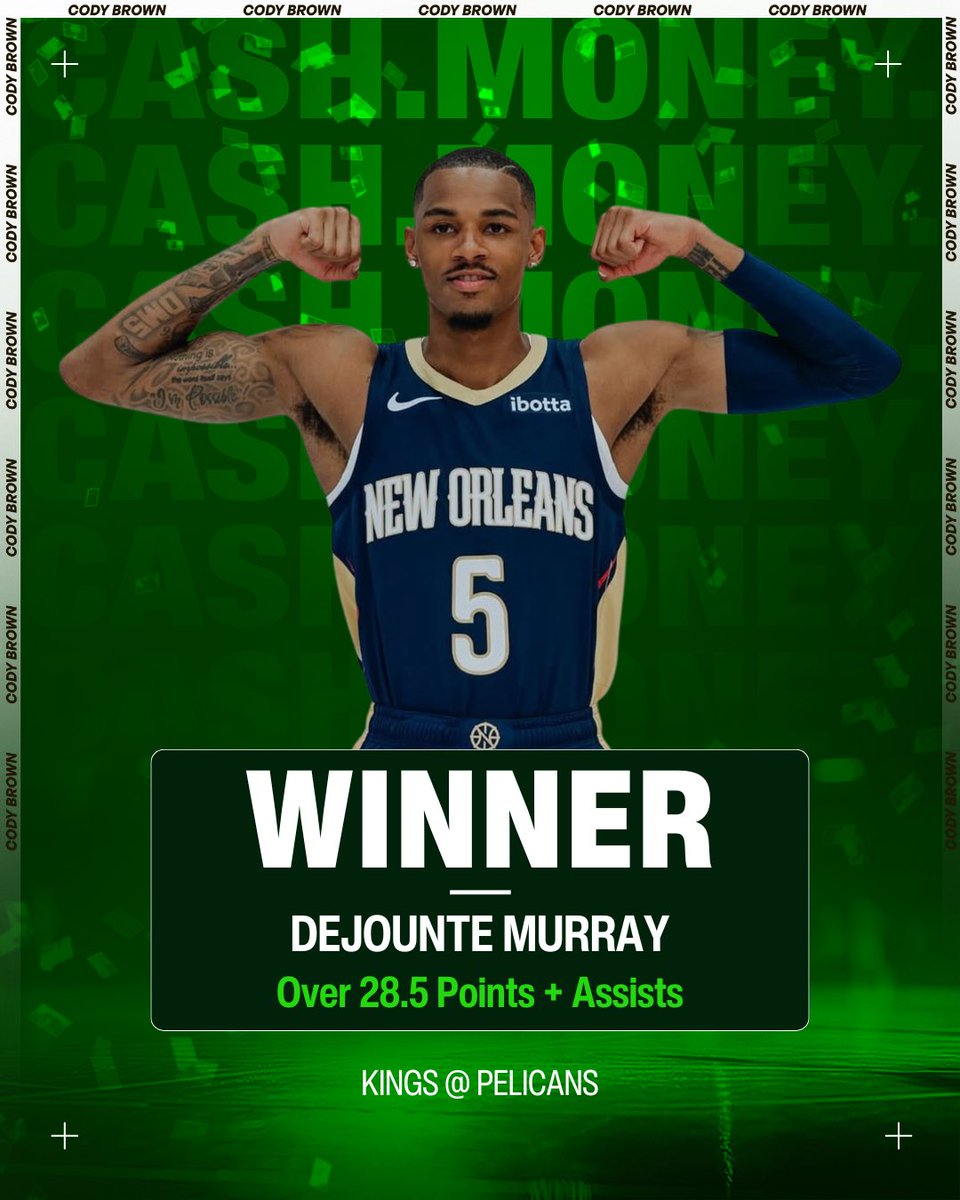 🏦 CASH. MONEY.

🔥 TWO BEST BET WINS IN ONE NIGHT!

♥️ Smash like if you tailed.

Big profit secured ahead of the weekend.