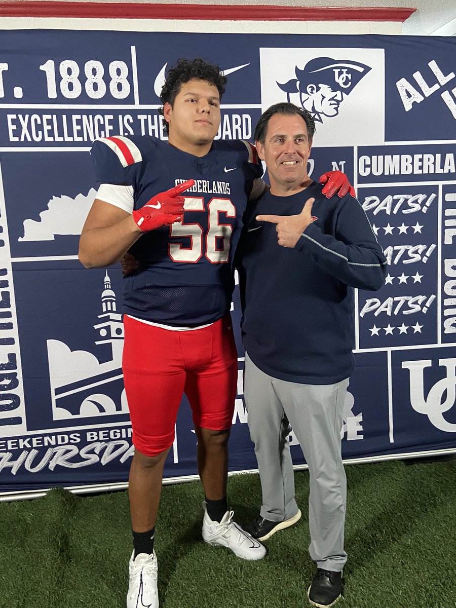 rodcoronad0's tweet photo. Had a great time today at @UCPatriotFball thanks @worbin and the rest of the coaching staff for the great hospitality! https://t.co/iP4SWiJhlz