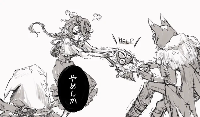 #今年も残りわずかなので今年一番伸びた絵を貼る 
たぶんこのへん 