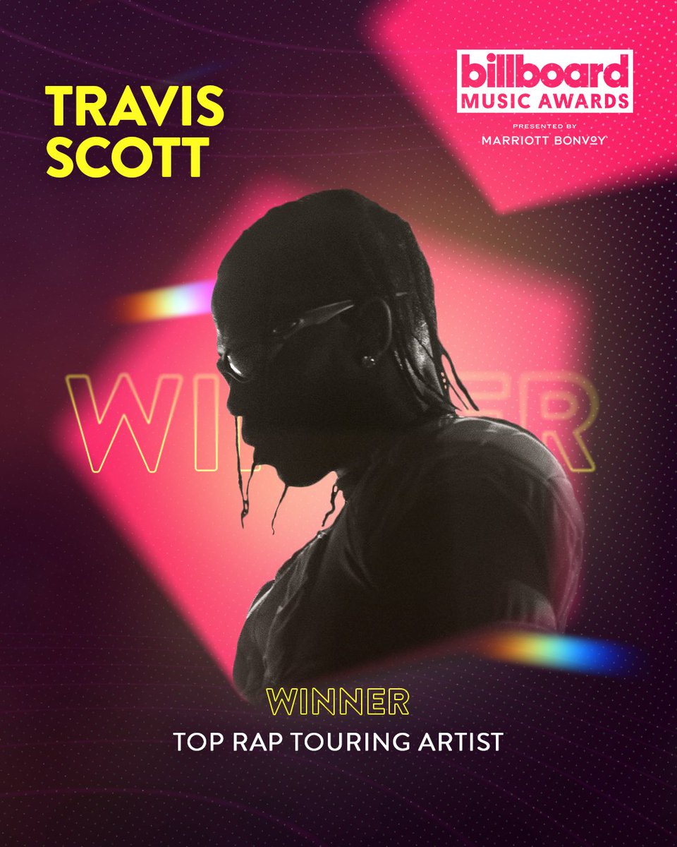 BBMAs's tweet photo. Your 2024 #BBMAs Top Rap Touring Artist: @trvisXX 💪 https://t.co/WyzGgb5mSw