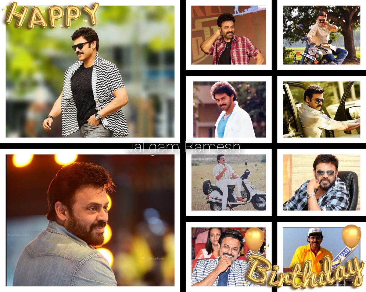 DaggubatiFanKnr's tweet photo. Wishing you a very Happy Birthday to Our favorite @VenkyMama gaaru💐🎉❤️ https://t.co/3vKMBrlnLL