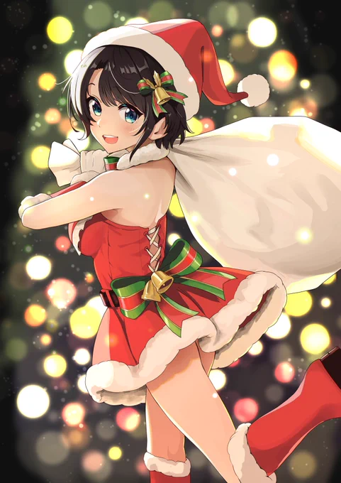 「今年もプレゼントたくさん届けるシュバアアァァア!」#プロテインザスバル 