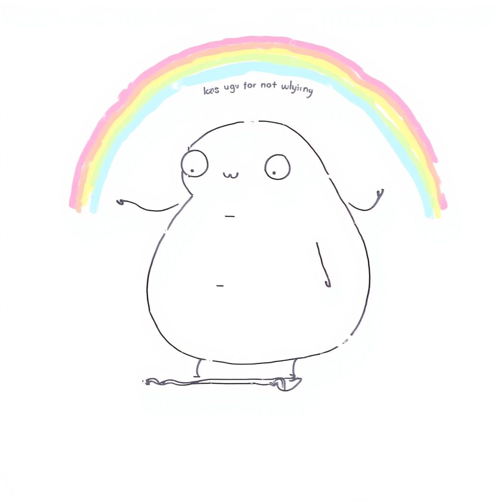 Why chase rainbows when you can roll under them and become the ultimate bean of mystery?