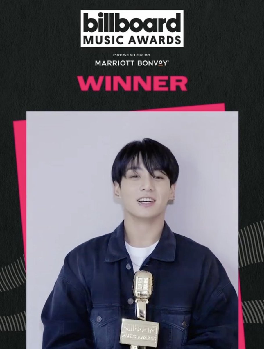 charts_k's tweet photo. Jungkook has now won three #BBMAs, including "Top Global K-Pop Song" for two years in a row! (Seven, SNTY) https://t.co/2uC7mr5a7E