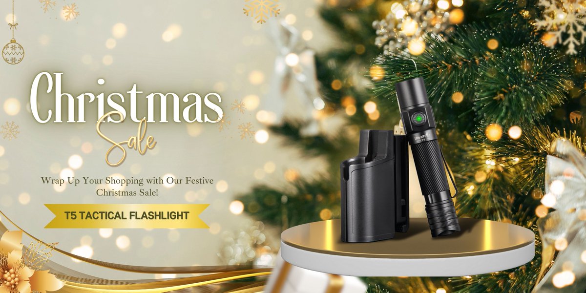 UltraFire_HQ's tweet image. 🎄 Christmas is coming! 🎅
UltraFire's Christmas Sale is LIVE—up to 20% off on your favorite flashlights and outdoor gear! ✨
Don’t miss out on the festive deals! 🎁
Shop now: ultrafire.com/collections/ch…

#UltraFire #ChristmasDeals #HolidaySale #UpTo20Off #Flashlights #OutdoorGear
