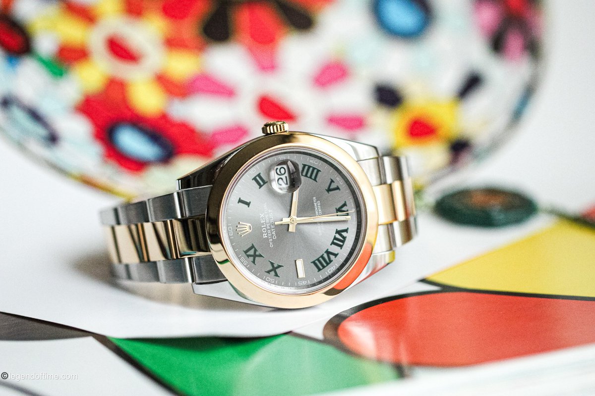 Legendoftimecom's tweet photo. Check out Rolex Datejust 41mm SS/YG Green Slate Wimbledon 126303 Watch Box Papers 2023 https://t.co/5n4XoSyTfI #eBay via @eBay https://t.co/FwZLMgKoW6