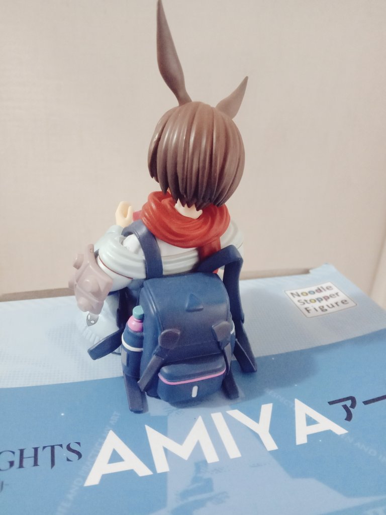 Kiriechan10's tweet photo. WAH! Hi Ina~
This is my 1st figurine Amiya from the game Rhodes Island!
I got this from my 18th debut birthday, it's a gift from my dear friend—now my bf. I was very happy I got this for a gift, Amiya has been my favorite character ever since playing Arknights!

#WAHmbassadorship https://t.co/HLEP0svEMu