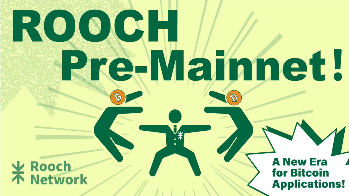 What’s Rooch Pre-Mainnet?
It’s the pre-release mainnet of Rooch Network, focusing on:
🟢 Iterative improvements
🟢 Enhanced security
🟢 Decentralization
🟢 Bitcoin ecosystem apps
🟢 Transitioning to Mainnet
This phase ensures security, stability, and scalability for the upcoming