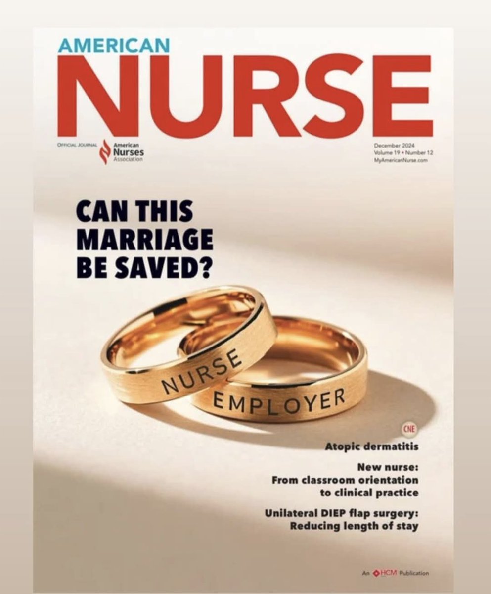 There is so much wrong with this cover it deserves a whole paper. Which I will be writing.  <a href="/ANANursingWorld/">American Nurses Association</a>