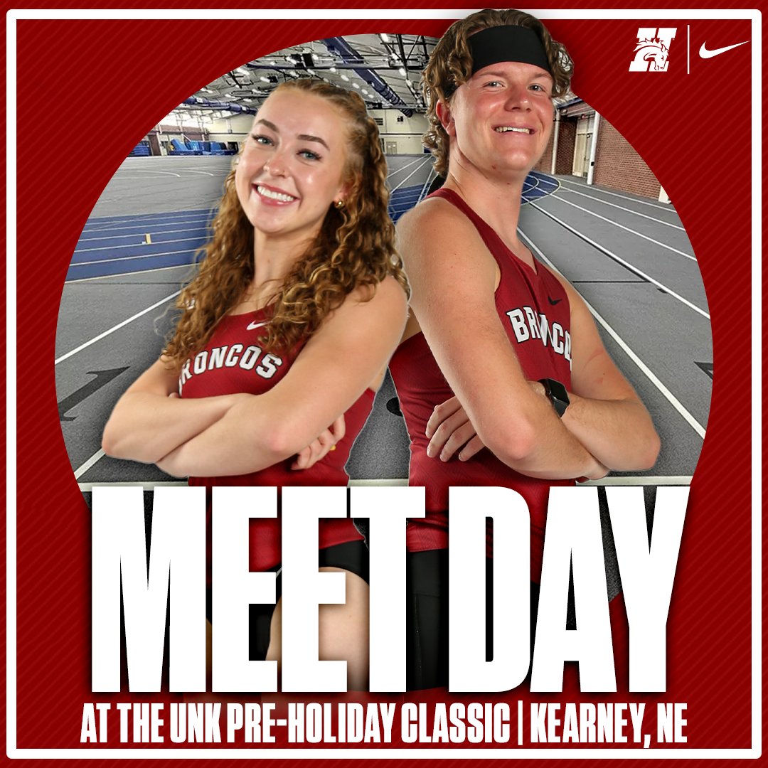 IT’S MEET DAY!!
We get indoor season started today at UNK! Kick off your weekend by heading down the road to Kearney for some Hastings Track &amp; Field!!
📺: themiaanetwork.com
📊: heartlandtiming.com
#GDTBAB