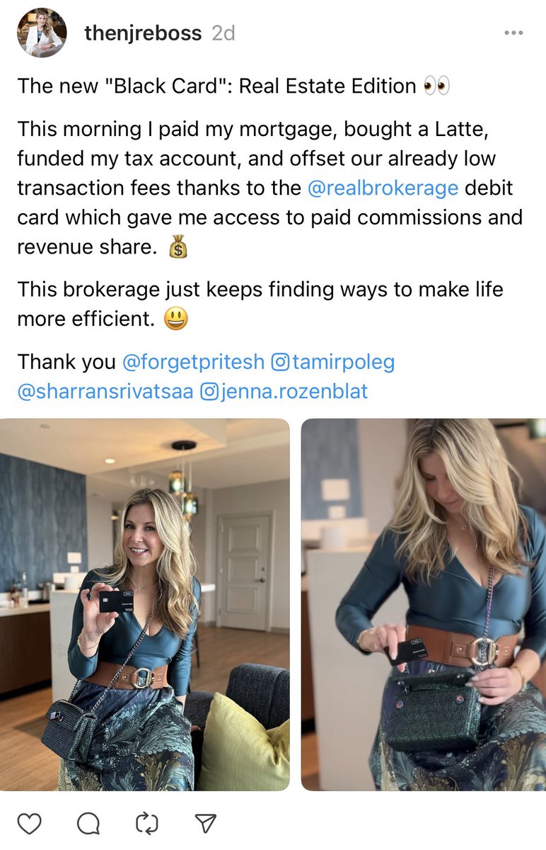 Spotted in the wild: the Real Wallet 💳 $REAX