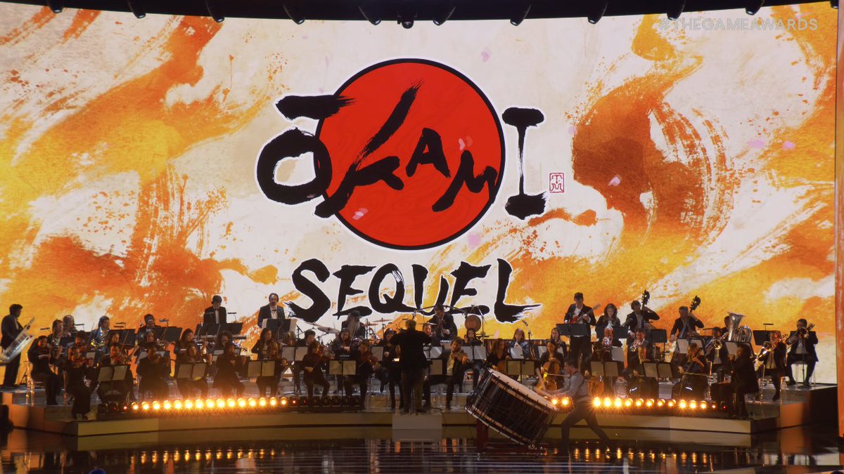 shinobi602's tweet photo. Okami is officially getting a sequel, directed by Hideki Kamiya.

#TheGameAwards https://t.co/sMi0SEgL20