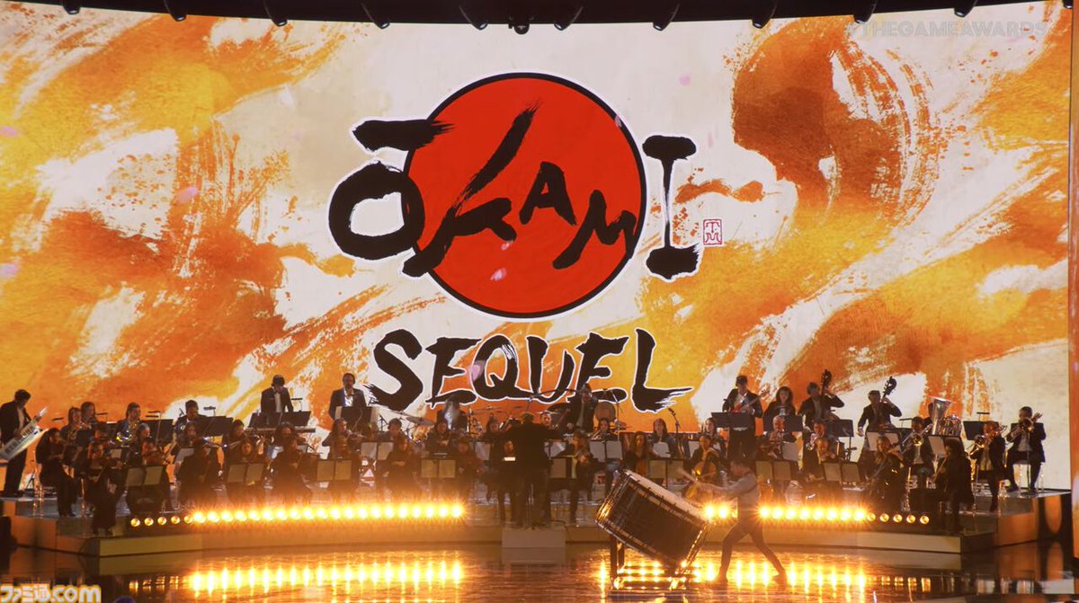 B7go's tweet photo. RT @famitsu: 神谷英樹氏再始動！
カプコンより『大神』新作発表。タイトルは『大神SEQUEL』
https://t.co/Ncmi4irQyk

映像からはアマテラスらしき姿や筆しらべの様子が確認できた。 https://t.co/4N1oe2wDiP